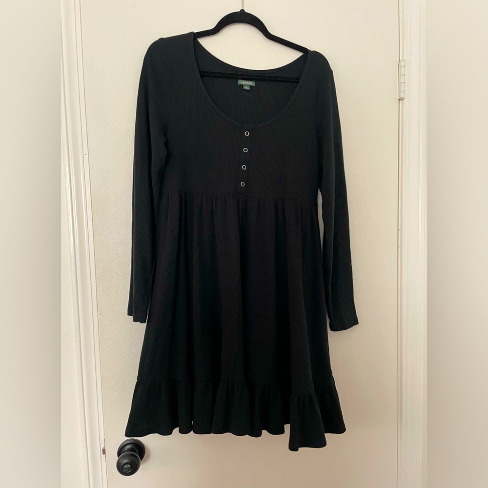 Wild Fable Black Long Sleeve Dress